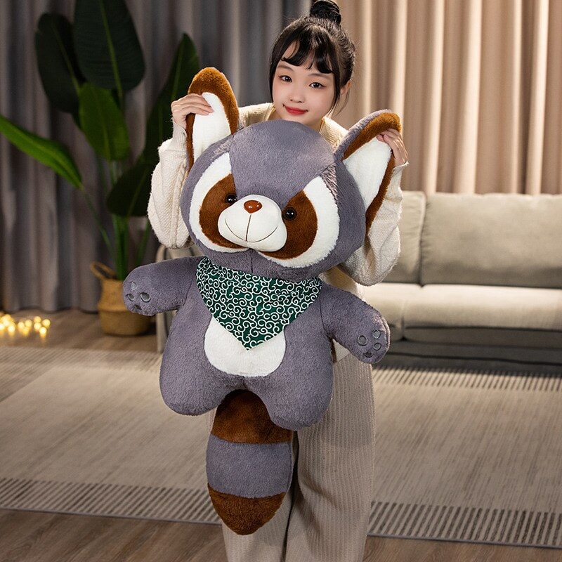 Bushy and Buster the Raccoon Plushies-Kawaii Dream