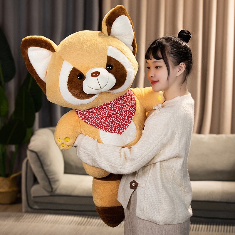 Bushy and Buster the Raccoon Plushies-Kawaii Dream