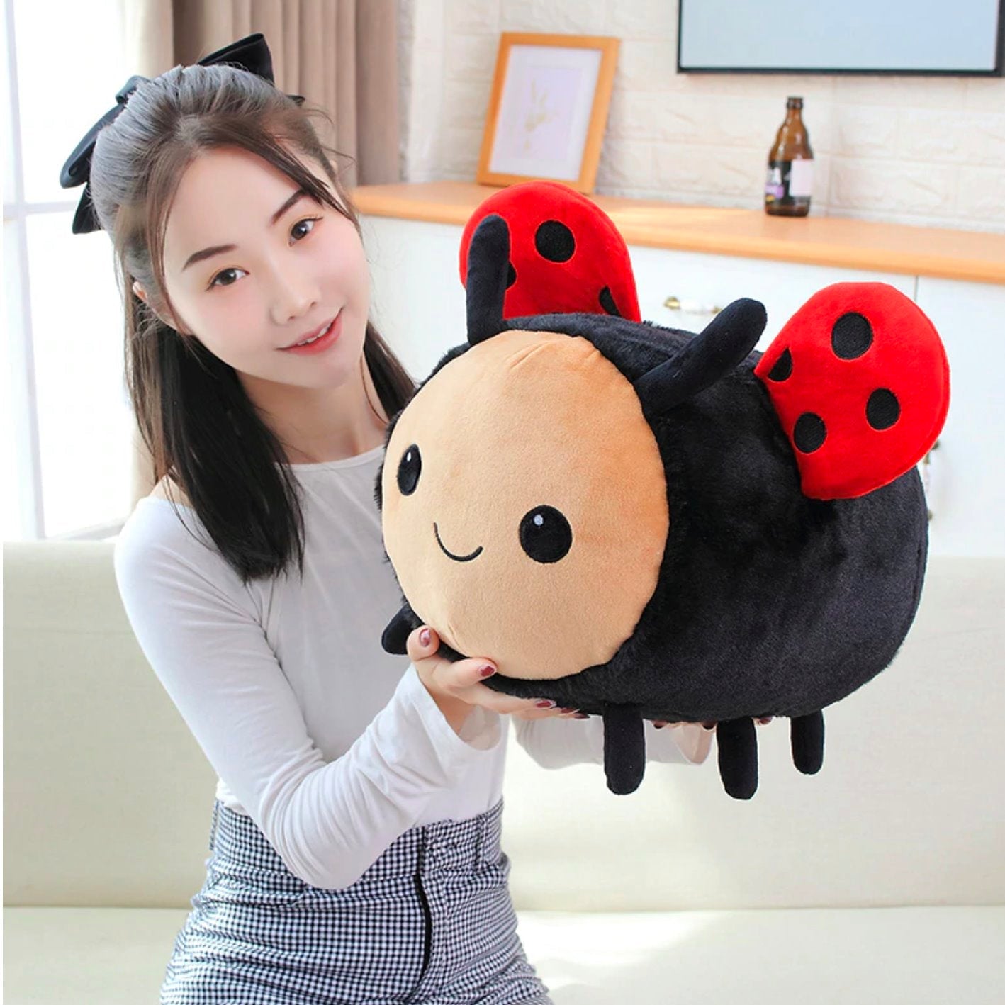 Busy Bugs Ladybird Bumblebee Plushies-Kawaii Dream