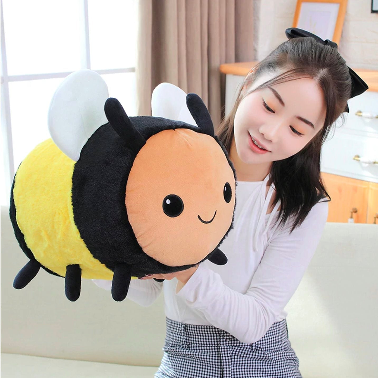 Busy Bugs Ladybird Bumblebee Plushies-Kawaii Dream