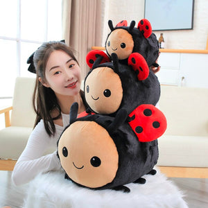 Busy Bugs Ladybird Bumblebee Plushies-Kawaii Dream