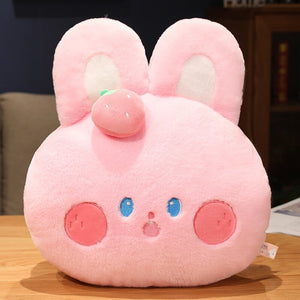 Buttons the Fluffy Pink Bunny Plushie-Kawaii Dream
