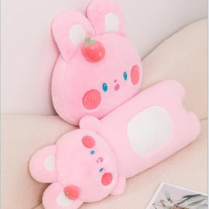 Buttons the Fluffy Pink Bunny Plushie-Kawaii Dream
