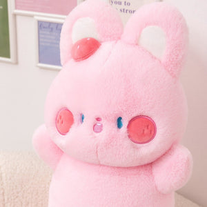 Buttons the Fluffy Pink Bunny Plushie-Kawaii Dream