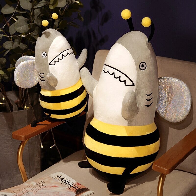 Buzz the Shark & Bee Plushie-Kawaii Dream