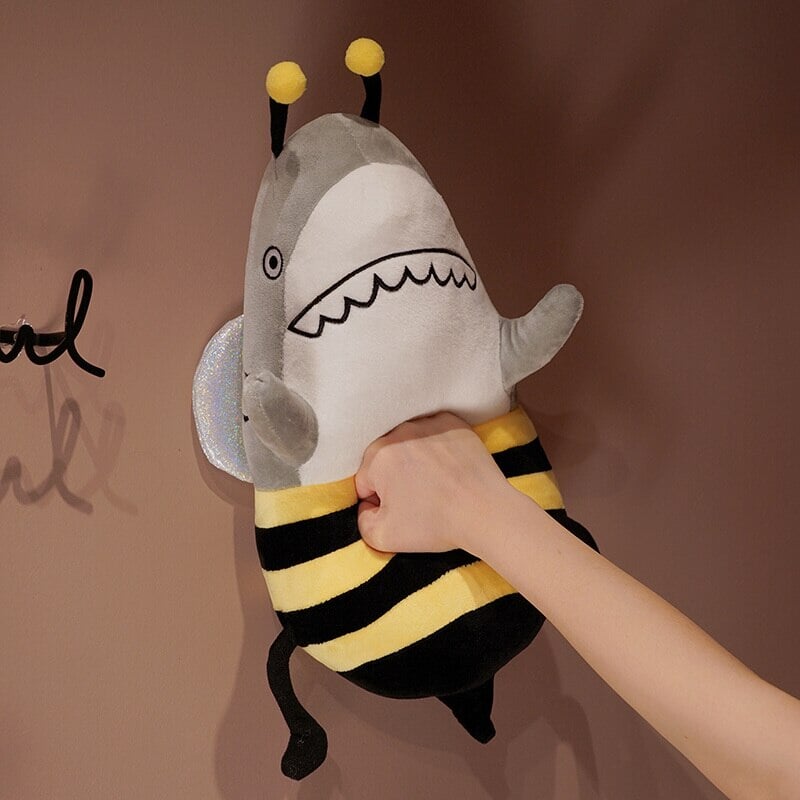 Buzz the Shark & Bee Plushie-Kawaii Dream