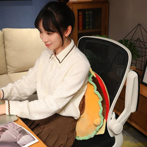 Capybara & Dog Hamburger Plushie Pillow-Kawaii Dream