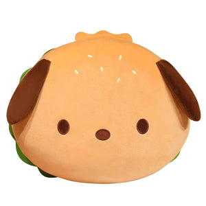 Capybara & Dog Hamburger Plushie Pillow-Kawaii Dream
