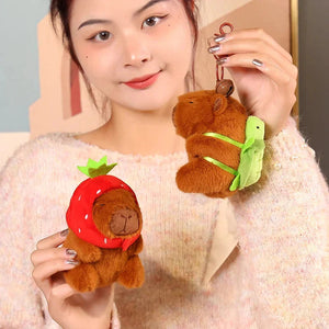 Capybara Keychain Pendant Plush-Kawaii Dream
