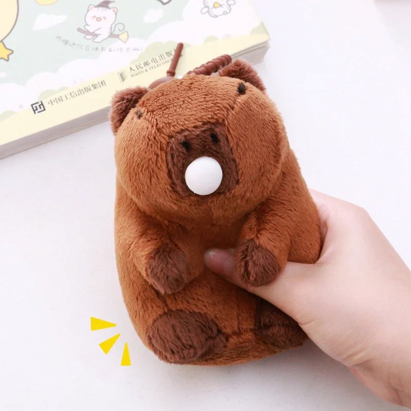 Capybara Keychain Pendant Plush-Kawaii Dream