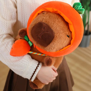 Capybara with Vegetable Hats Plushie-Kawaii Dream