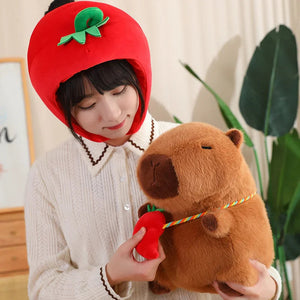 Capybara with Vegetable Hats Plushie-Kawaii Dream