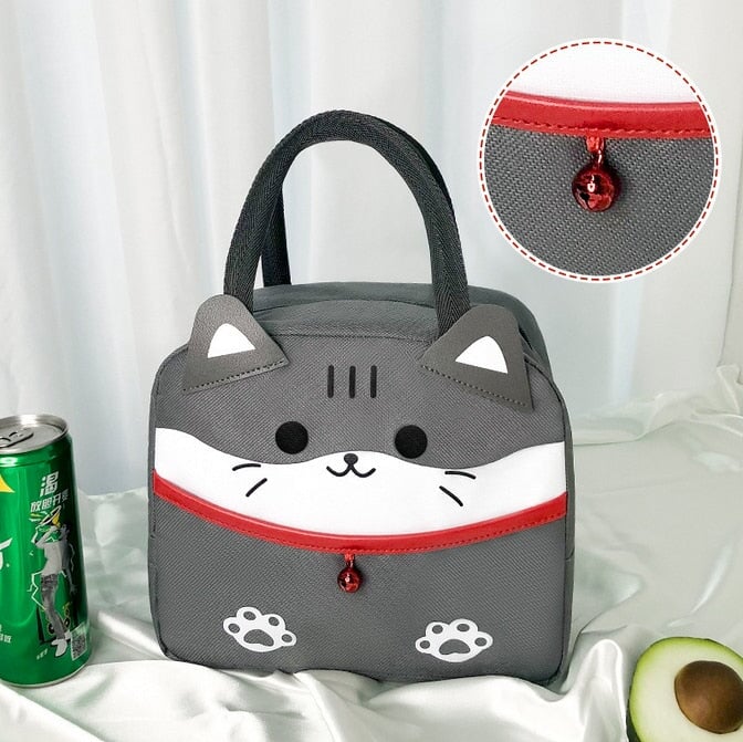 Cartoon Animal Cat Dog Duck Lunch Bag-Kawaii Dream