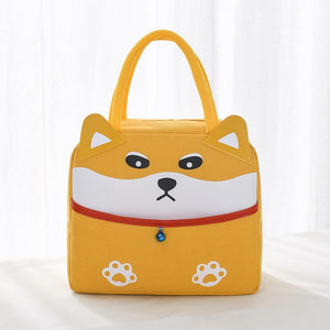 Cartoon Animal Cat Dog Duck Lunch Bag-Kawaii Dream