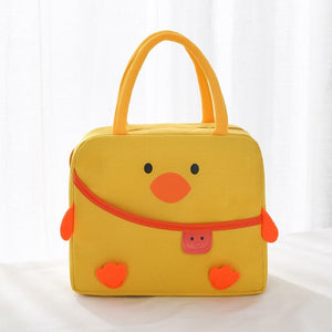 Cartoon Animal Cat Dog Duck Lunch Bag-Kawaii Dream