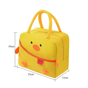 Cartoon Animal Cat Dog Duck Lunch Bag-Kawaii Dream