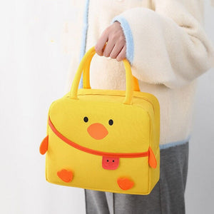 Cartoon Animal Cat Dog Duck Lunch Bag-Kawaii Dream
