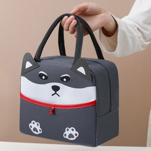 Cartoon Animal Cat Dog Duck Lunch Bag-Kawaii Dream