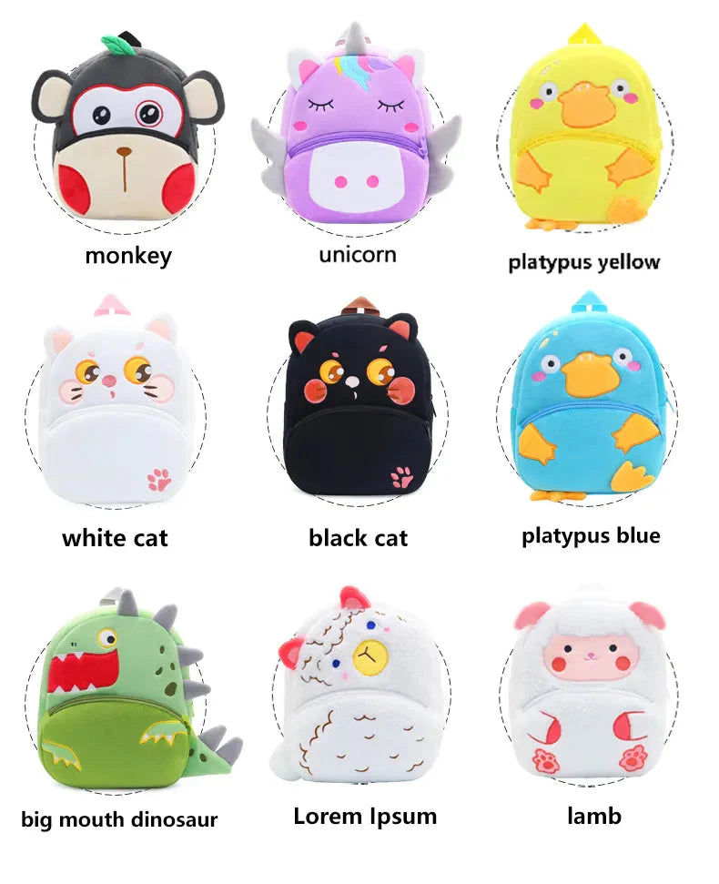 Cartoon Animal Children's BackPack Collection-Kawaii Dream
