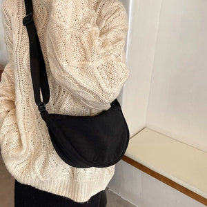 Casual Nylon Hobo Crossbody Bag-Kawaii Dream