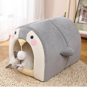 Cat Dog Beds Cave Happy Penguin Hideout-Kawaii Dream