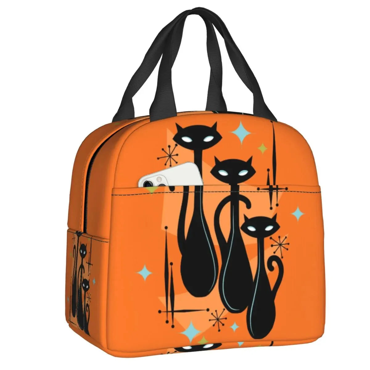 Cat Illustration Halloween Themed Lunch Bags-Kawaii Dream