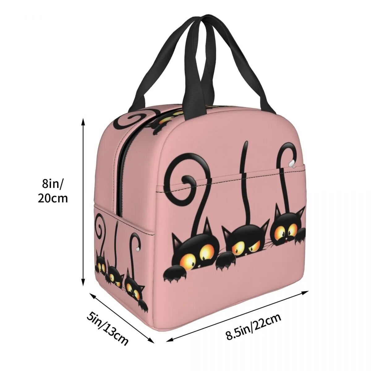 Cat Illustration Halloween Themed Lunch Bags-Kawaii Dream