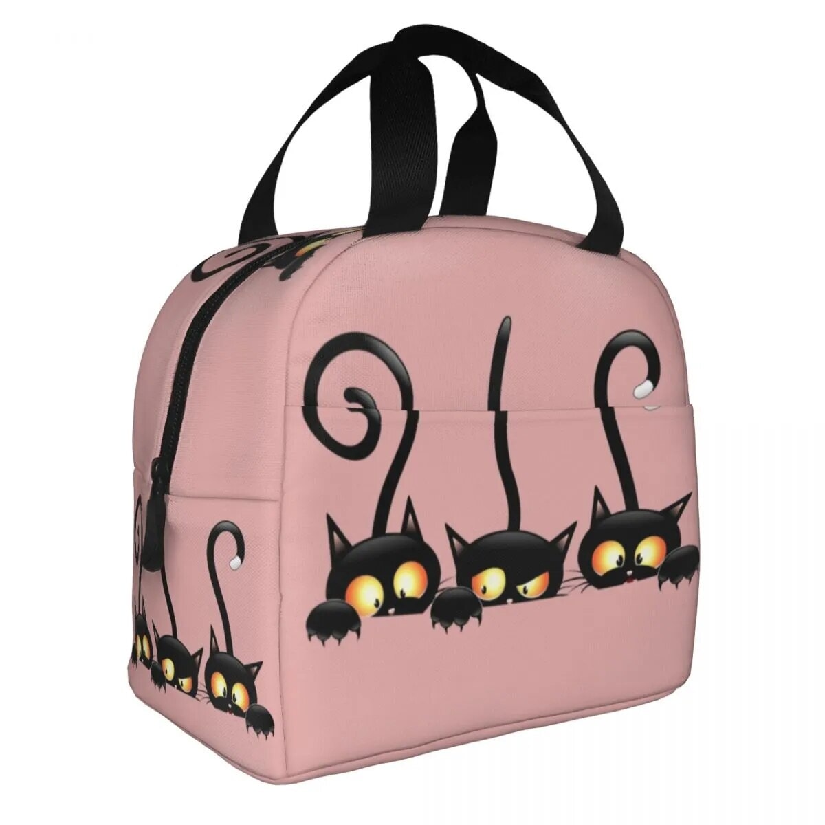 Cat Illustration Halloween Themed Lunch Bags-Kawaii Dream