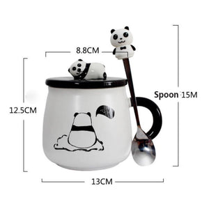 Ceramic Panda Mugs-Kawaii Dream