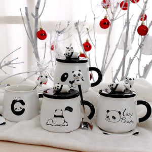 Ceramic Panda Mugs-Kawaii Dream