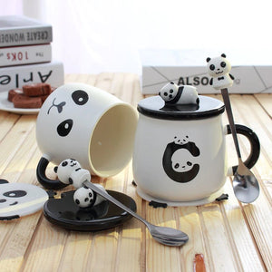 Ceramic Panda Mugs-Kawaii Dream
