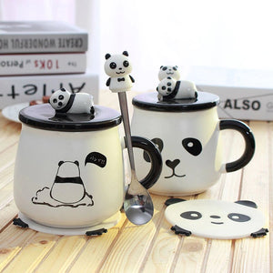 Ceramic Panda Mugs-Kawaii Dream
