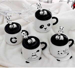 Ceramic Panda Mugs-Kawaii Dream