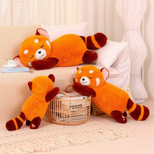 Chai the Sleeping Red Panda Plushie-Kawaii Dream
