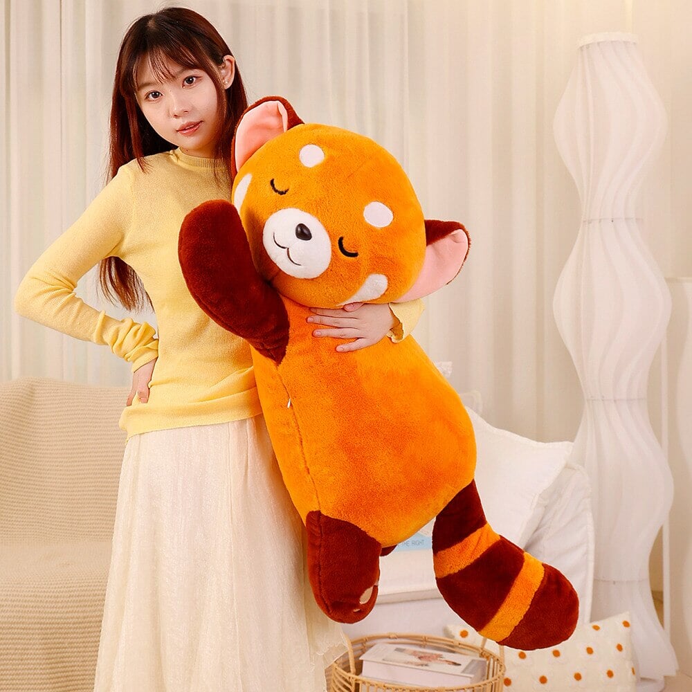 Chai the Sleeping Red Panda Plushie-Kawaii Dream