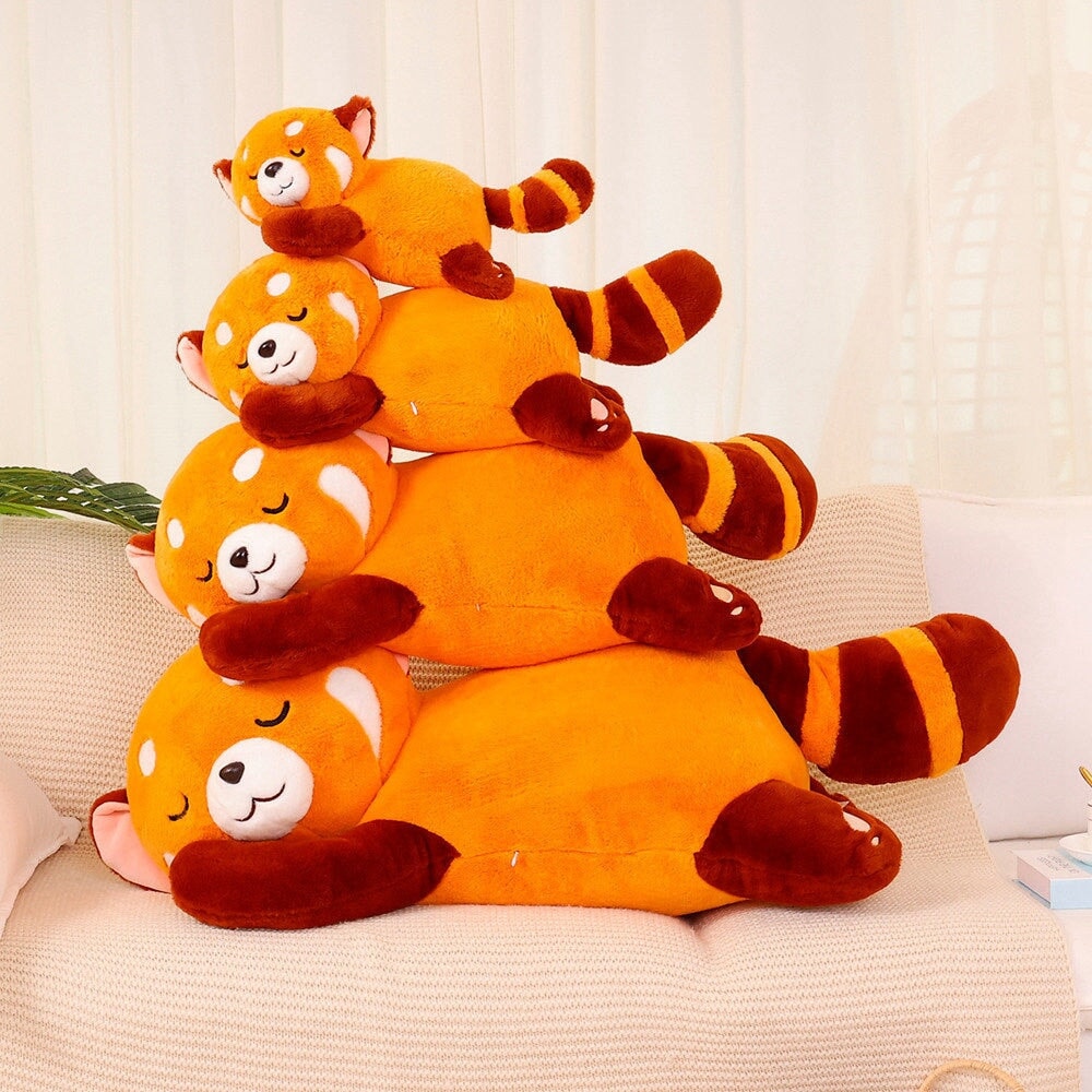 Chai the Sleeping Red Panda Plushie-Kawaii Dream