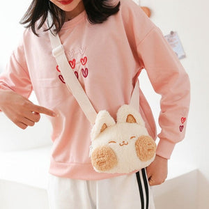 Cheeky Fox Plush Bag-Kawaii Dream