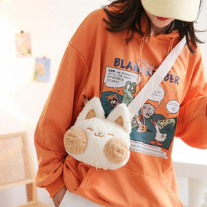 Cheeky Fox Plush Bag-Kawaii Dream