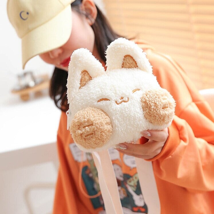 Cheeky Fox Plush Bag-Kawaii Dream