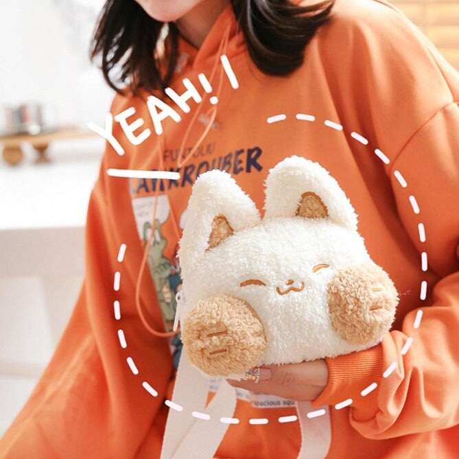 Cheeky Fox Plush Bag-Kawaii Dream