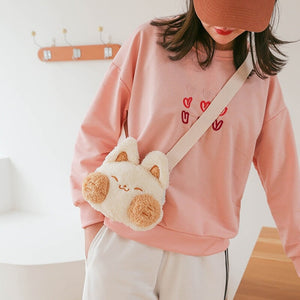 Cheeky Fox Plush Bag-Kawaii Dream