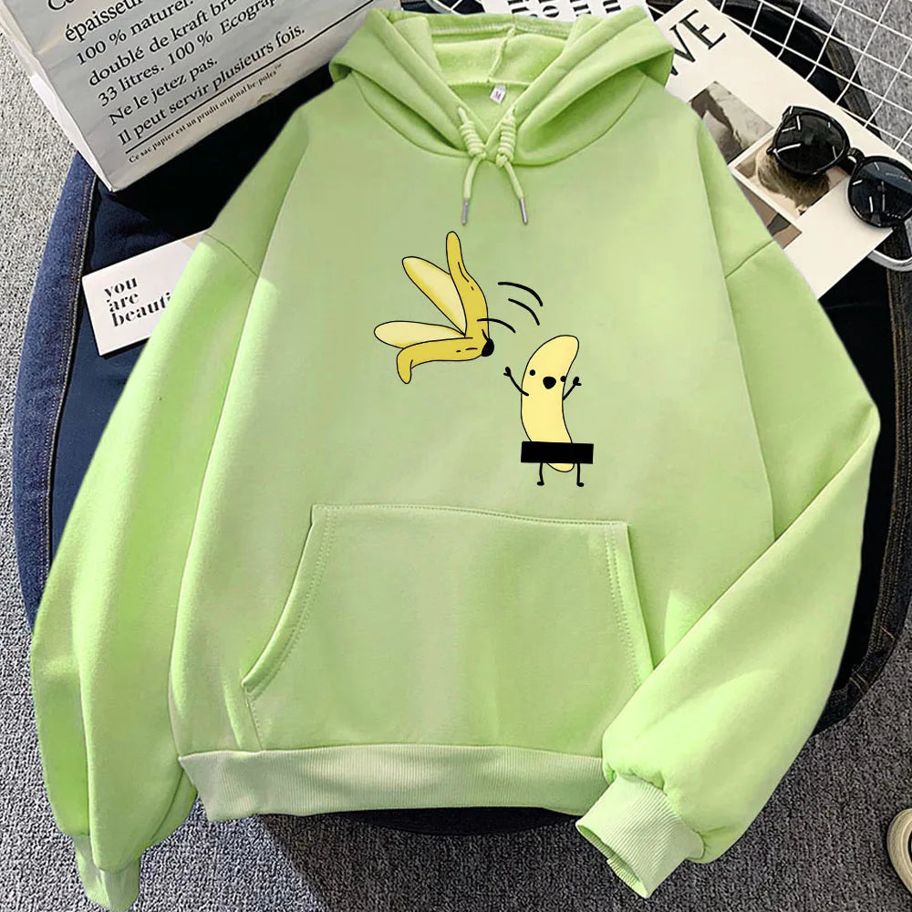 Cheeky Naked Banana Unisex Hoodies-Kawaii Dream