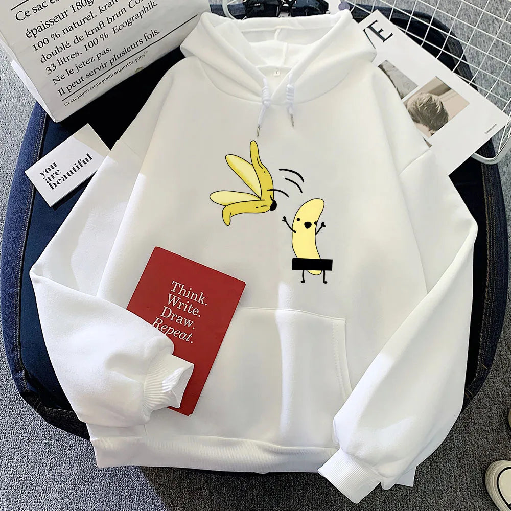Cheeky Naked Banana Unisex Hoodies-Kawaii Dream