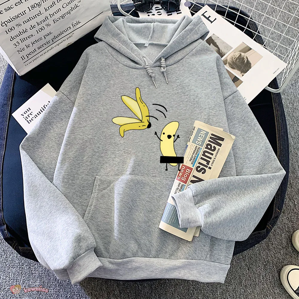 Cheeky Naked Banana Unisex Hoodies-Kawaii Dream