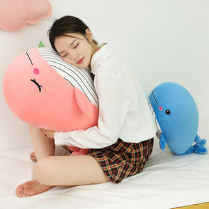 Cheerful Chonky Plumpy Pink Blue Whale-Kawaii Dream