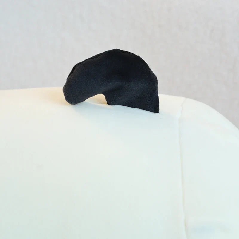 Cheerful White Brown Dog Plushies-Kawaii Dream