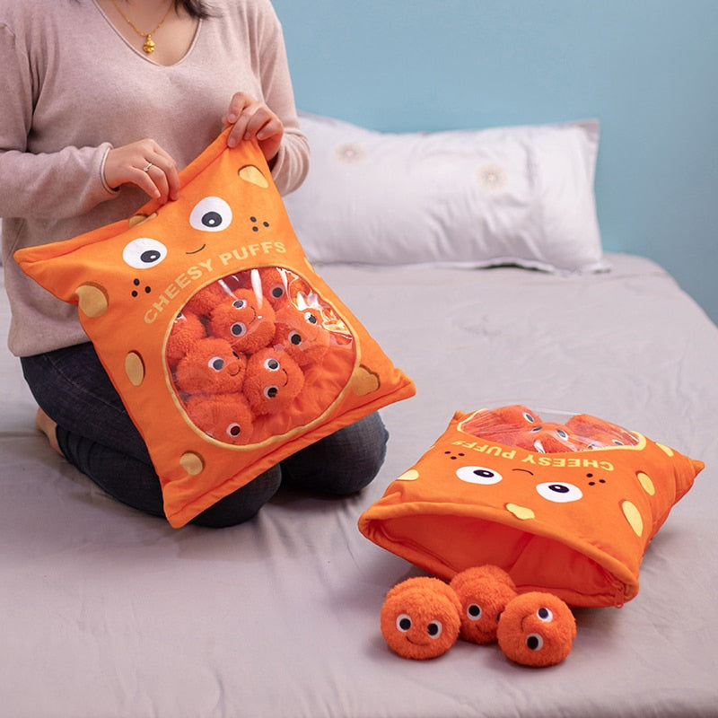 Cheesy Puffs Snack Bags-Kawaii Dream