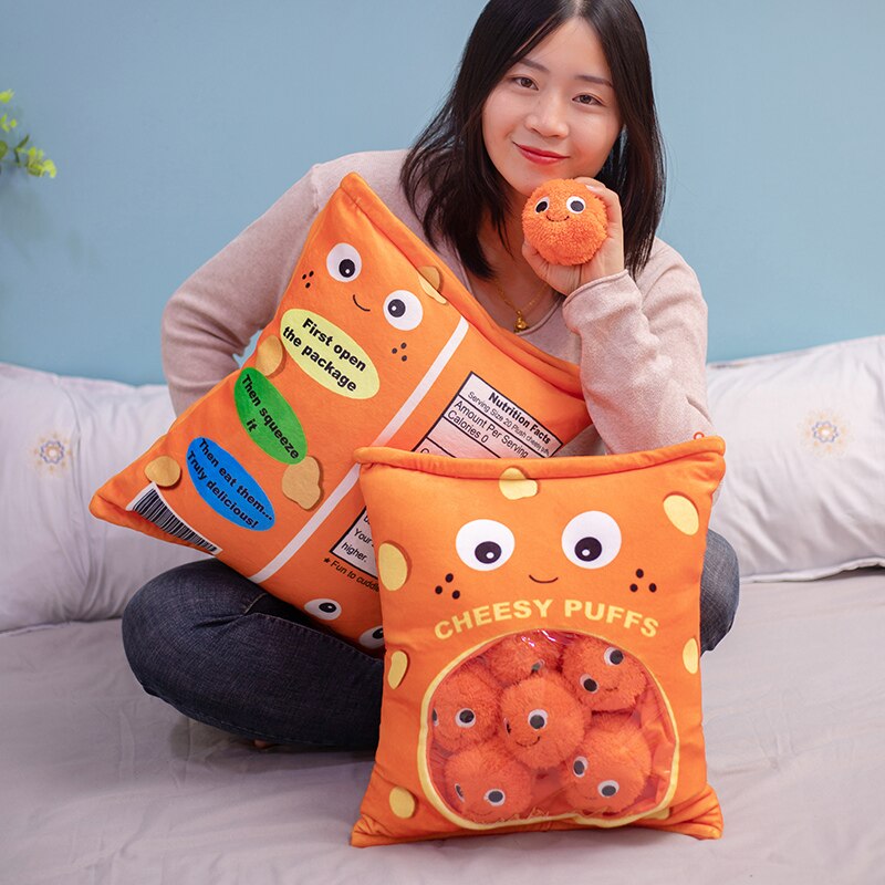 Cheesy Puffs Snack Bags-Kawaii Dream