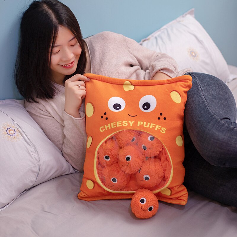 Cheesy Puffs Snack Bags-Kawaii Dream