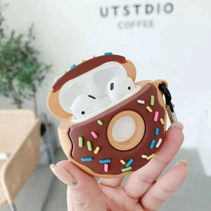 Chocolate Donut Airpods Case (1&2)-Kawaii Dream